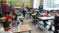 Die Schachspieler in Aktion