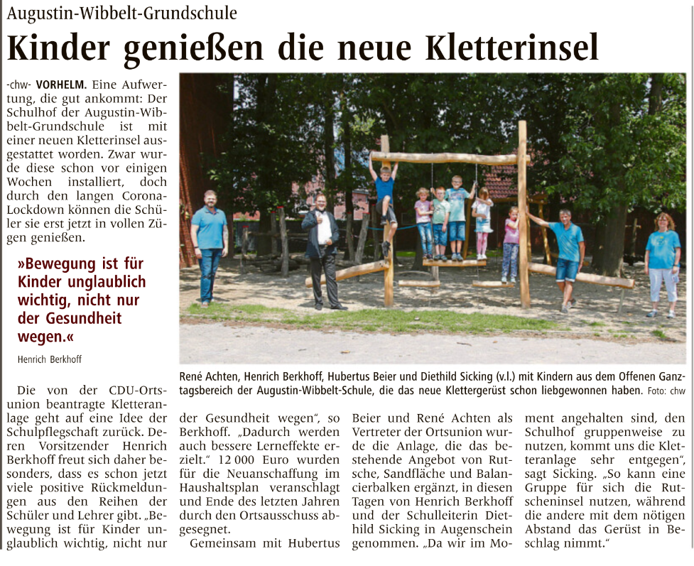 AugustinWibbeltSchule Aktuelles